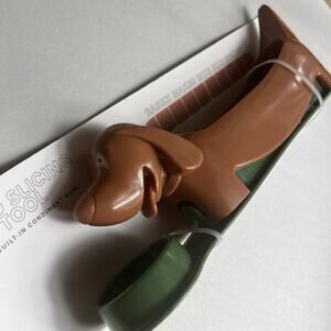 Dachshund Weiner Hot Dog Slicer w/condiment Cup Cutter Tool Target NEW NWT